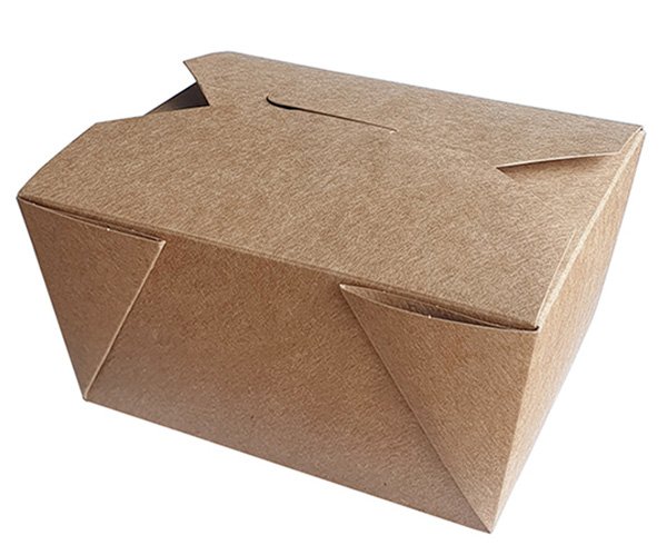 Контейнер Fold Box КРАФТ/КРАФТ 600 мл,130х105х64мм Оригамо